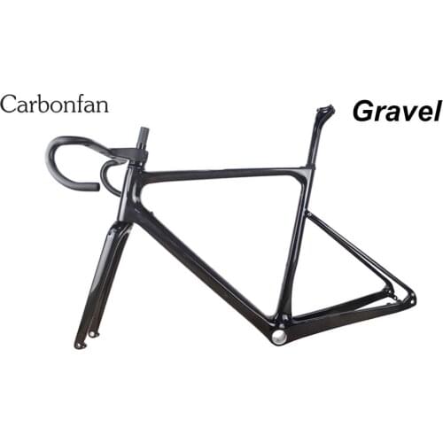 Carbonfan T1000 Super Light BSA Carbon Gravel frame Carbon Cyclocross bike frame