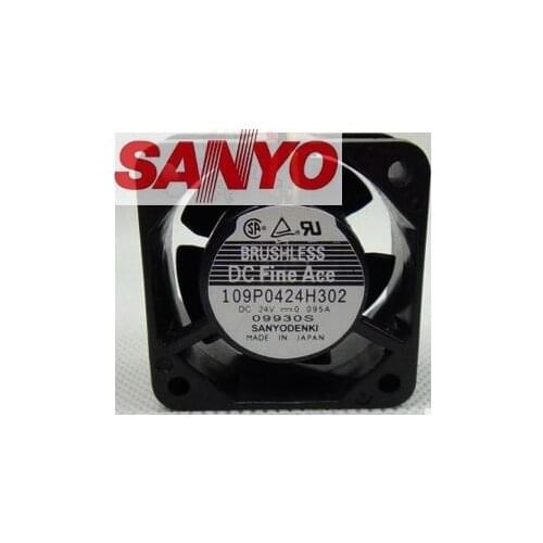 For Sanyo 109P0424H302 24V 0.095A 40*40*28 mm fan