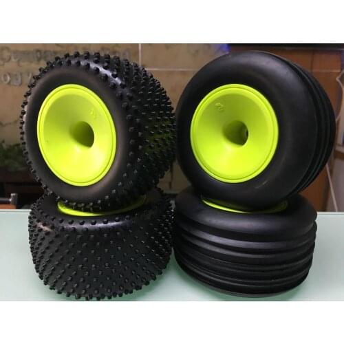 1/12 1/14 Short Course Desert Moonster tire set for 1/10 HPI flux 4PCS no glued