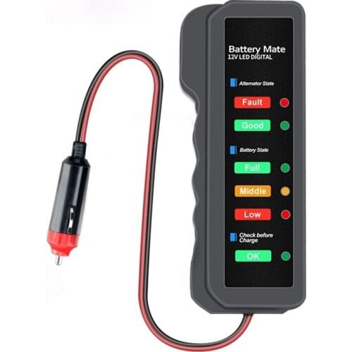 12V Automobile Battery Tester Can Be Used for Car Test Battery Tester Cigarette Lighter