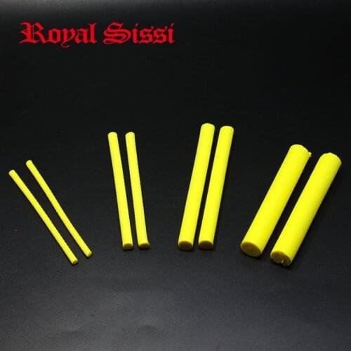 3mm 5mm 8mm 12mm yellow fly tying foam cylinders parachute posts floating hoppers &wiggle fly tying materials for body extended