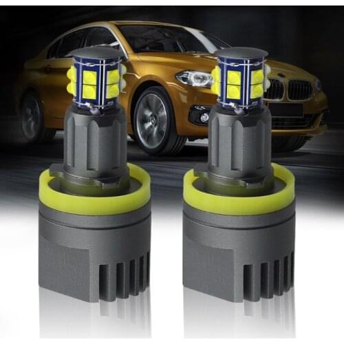 Angel Eyes H8 120W CREE-LED Marker Halo Light Error Free Canbus-1600LM 12V 6000K Compatible with E93 E60 E61 E63 E64 E70