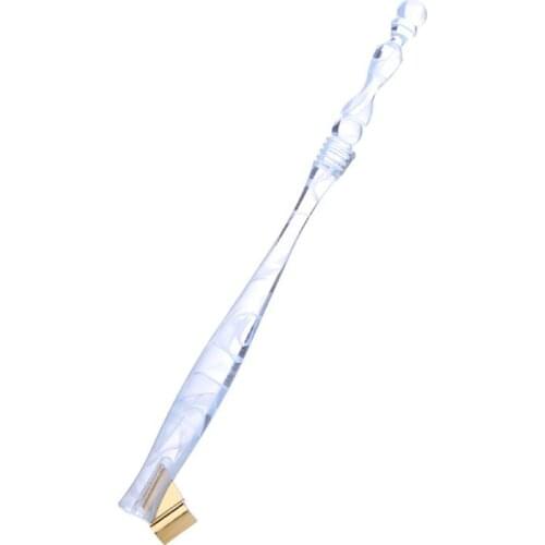 Antique English Oblique Calligraphy Dip Pen Nib Holder Handwriting Handmade Copper Scrip Fountain Pen Gift 1XCE