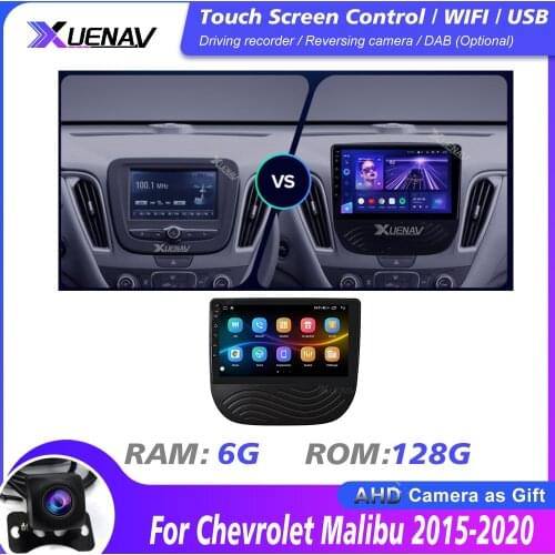Car Autoradio DVD Player for Chevrolet Malibu 2015-2020Car Autoradio GPS Navigation Multimedia DVD player Car System