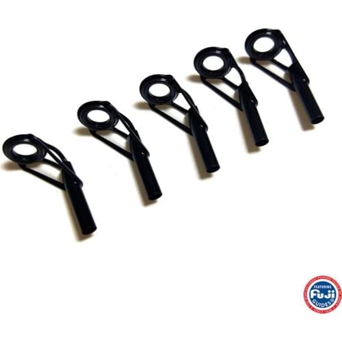 BR Wi&Wa Fuji BPOT bright Black tip top guide Most type of rods