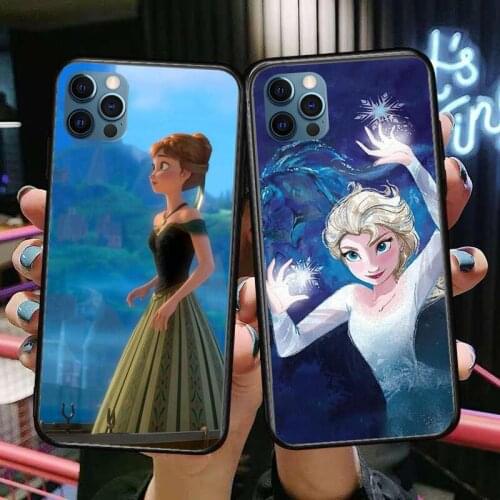 Anna from Frozen Phone Cases For iphone 12 Pro Max case 11Pro Max 8PLUS 7PLUS 6S iphone XR X XS mini mobile cell funda