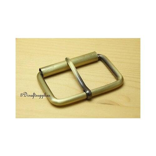 Belt buckle hardware roller pin buckle 2 inch 50mm anti bronze 6pcs E73