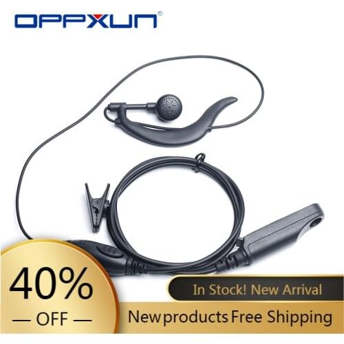 Baofeng Headset Headphone Earpiece G Shape with Mic PTT for UV9R BF9700 UV-9R Plus 9RPLUS BF-A58 56 Walkie Talkie Two Way Radio