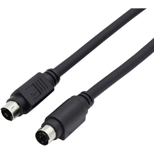 1.45m S-video 4 Pin Cable Male to Male Computer Connected TV Cable For Projector VCR DVD