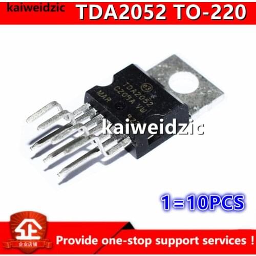 Kaiweikdic New imported original TDA2052 TDA2052 TO-220 Audio maintenance IC high fidelity audio power amplifier