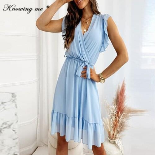 Knowing me Summer Wrap Dresses