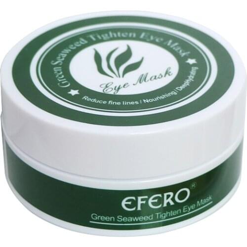 EFERO Collagen EyeMask Ageless Anti Wrinkle Eye Bags Dark Circles Puffy Green Gel Eyes Patches Serum Repair Eye Mask Pads
