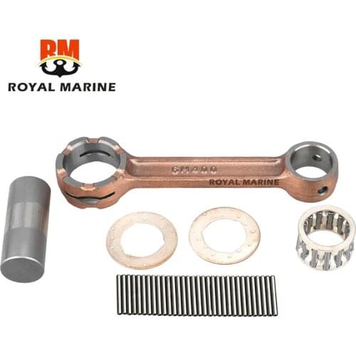 6H4-11650-00 6H4-11651-00 Connecting Rod Kit for Yamaha 40HP 50HP Outboard Motor 2 stroke 6H4-11650 6H4-11651 boat motor