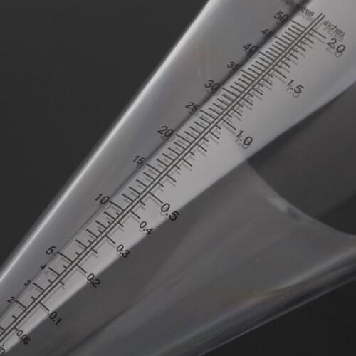 Conical Rain Gauge Plastic Clear Outdoor Home Garden DIY Craft Tool Professional