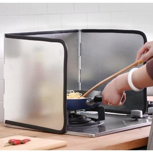 Kitchen Oil Baffle Splash-proof Oil Fume Insulation Oil Plate Stove Home Gas Stove Oil Baffle Non-aluminum Foil Oil Shield