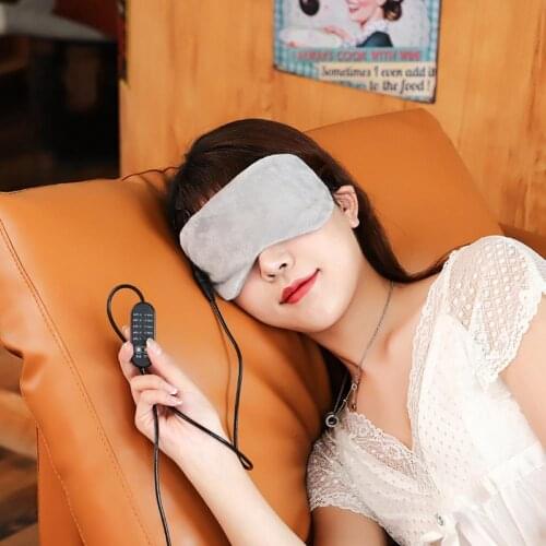 Eye Shade Heated Eye Masks for Sleeping USB Heated Eye Masks Warm Steam Dry Eye Masks Electric Temperature Heating Hot Eye Masks