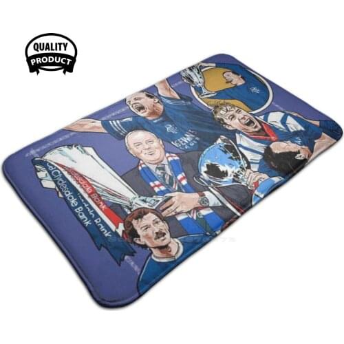 Glasgow Rangers Team Soft Foot Pad Room Goods Rug Carpet Glasgow Rangers Glasgow Football Glasgow Rangers Rangers Scotland Gets