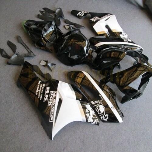 Motorcycle article Fairing for CBR1000RR 2004-2005 CBR 1000 RR 04 05 body kit+Botls+Injection mold white black M2
