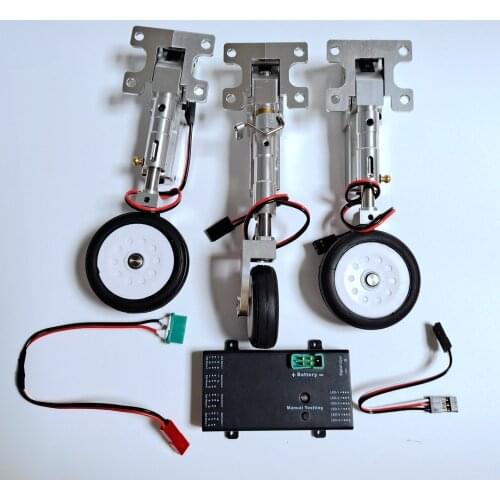 Full metal Electric landing gear for Taft Hobby rc airplane Viper 90mm Jet