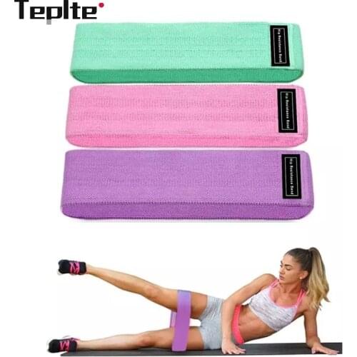 Gym Fitness Bands Resistance Yoga Stretch Assist Rubber Bands Crossfit Exercise Training Workout Equipment Sport Accessories