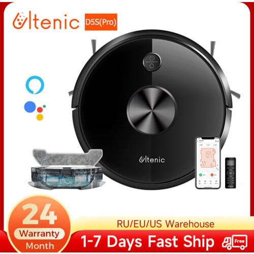 Ultenic D5S Robot vacuum Cleaner 2200PA Poweful Suction home dry wet cleaner carpet cleaner robot Auto Charge vacuum
