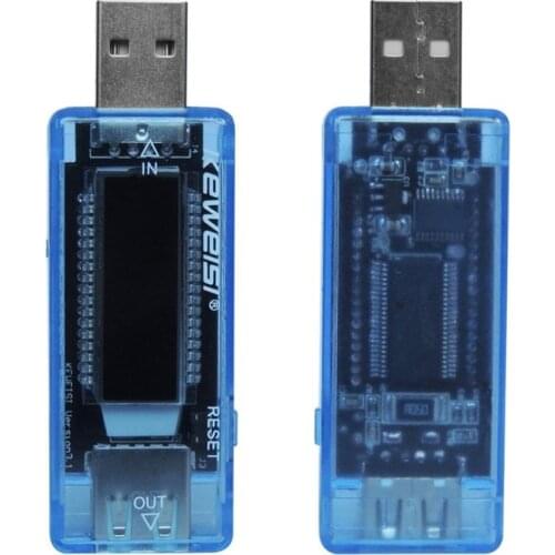 USB Current Voltage Capacity Tester Volt Current Voltage Detect Charger Capacity Tester Meter Mobile Power Detector Battery Test