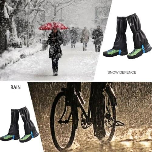 Waterproof Legging Gaiters Ski Wear Breathable Waterproof Snow Boot Shoe Cover For Outdoor Hiking Backpacking Skiing Accessories
