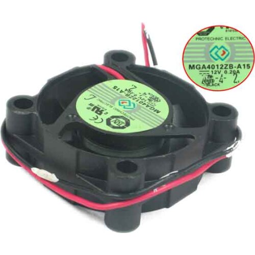 MAGIC MGA4012ZB-A15 Server Cooling Cooling Fan DC 12V 0.20A 40x40x15mm 2-wire