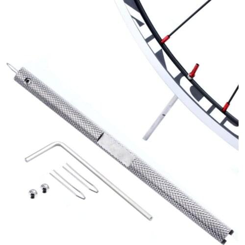 Bike Spoke Wrench Tightener Anti-slip Fixed Gear Wheel Repairing Repair Tool Bicycle Accessories