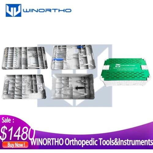 1.5/2.0/2.4/2.7/3.5mm veterinary orthopedic instrument set small animal AO PET surgical reduction forceps