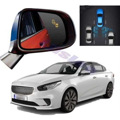 Car BSM BSD BSA Radar Warning Safety Driving Alert Mirror Detection Sensor For KIA K4 Cachet 2014 2015 2016 2017 2018 2019 2020