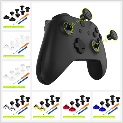 Interchangeable Ergonomic Thumbsticks for X-box Series X & S/One/One Elite/One S & X Controller