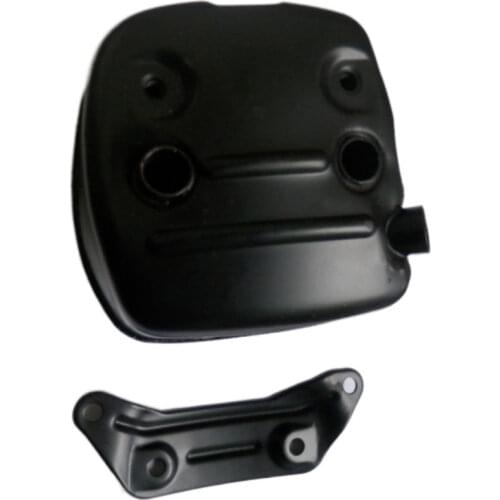 MUFFLER & BRACKET FOR HUS. CHAINSAWS 362 365 371 372 385 CHAIN SAW EXHAUST MUFFER PARTS REPL. 503 76 53-01
