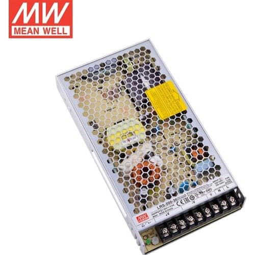 MEAN WELL LRS-200-36 200W 36V Switching Power Supply 110V/220V AC to 36V DC 5.9A 212.4W Meanwell Power Supply Replace NES-200-36