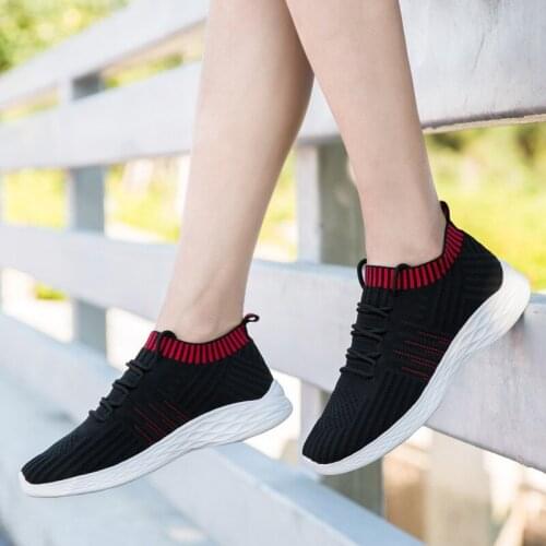 Womens Sneakers Comfort Lightweight Breathable Socks Shoes Fashion Casual Sports Shoes Womens Shoes Zapatos Mujer Large Size