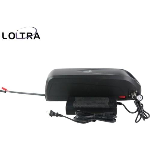 E-bike Battery 52V 17.5Ah Sanyo cell Li-ion Battery with USA Charger Hailong Battery for 1500W Electric Fat Bike