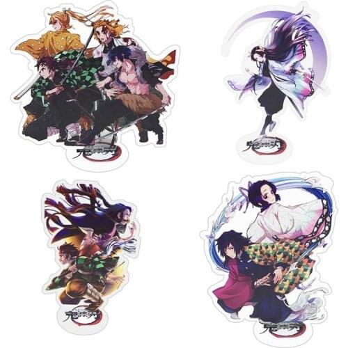 Anime Demon Slayer: Kimetsu No Yaiba Kamado Tanjirou Kamado Nezuko Acrylic Stand Figure Model Licensing Desk Decor