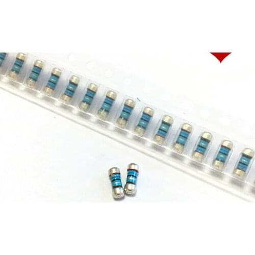NEW 100PCS 0207 2.4om 1% Color Ring Wafer Resistance