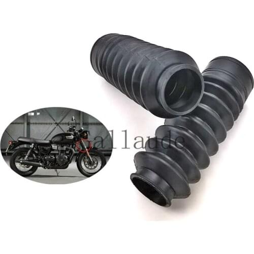 Front Fork Shock Absorber Cover Protector Protective sleeve For Triumph Bonneville Bobber T100 T120 T900 Street twin Speed twin