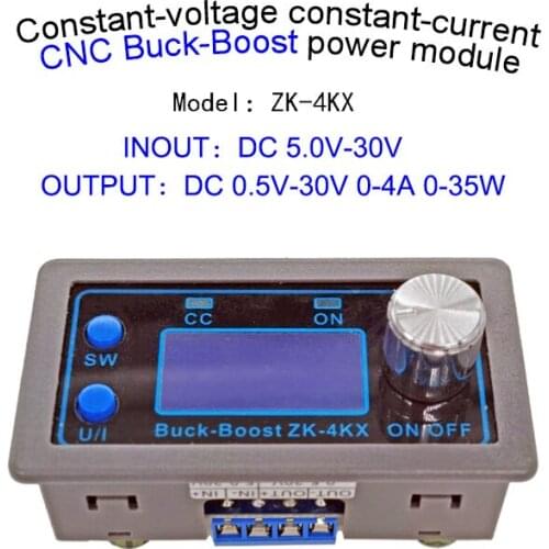 Programmable CNC buck-boost DC module adjustable power supply DIY constant voltage constant current solar charging instrument