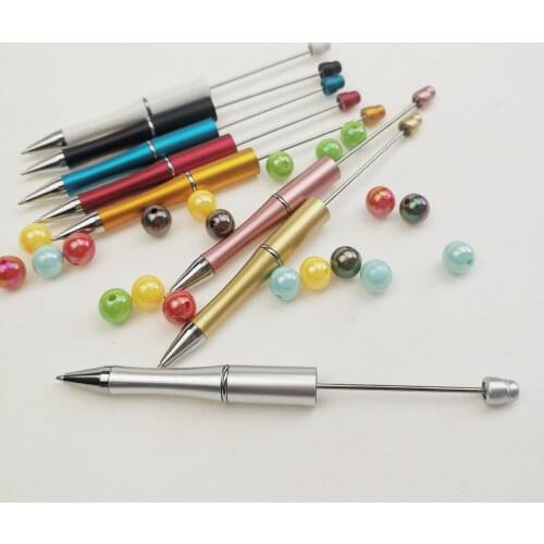 10pcs can choose colours Beadable Pen Bead DIY Birthday Graduation Holiday Customized Gifts Wedding Party Bridal Bridesmaid Gift