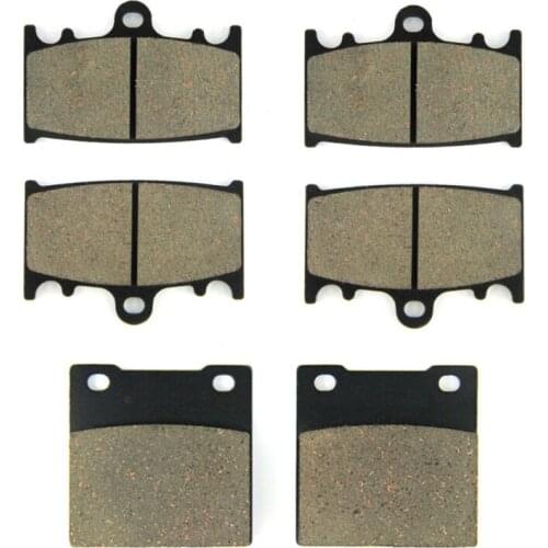 SOMMET Motorcycle Front + Rear Brake Pads Disks for Suzuki TL 1000 S (97-01) TL1000S TL1000 S LT158-158-63