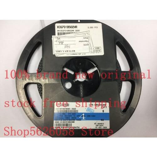 XC6701B502MR SOT-25 100% new original freeshipping 10PCS-200PCS/LOT STOCK