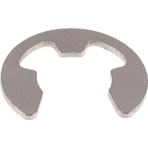 20pcs Snap Ring E-clip Snap Ring E-clip Fastening Set Outer Retainers Split Retaining 8mm 10mm 12mm A2 304 Stainless Steel GB846