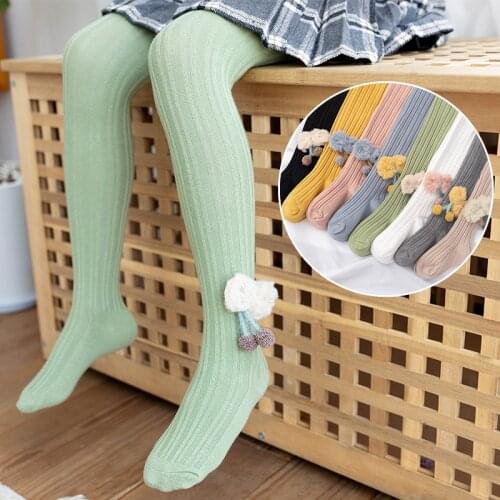 2020 New Bowknot Childrens Pantyhose Girls' Socks Baby Girls' Bottoming Socks Childrens Pantyhose