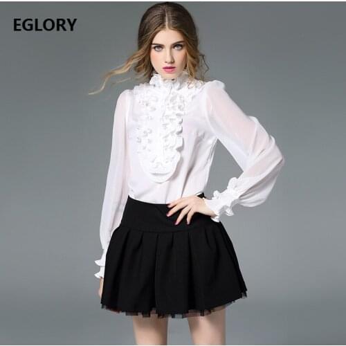 Eglory Womens Chiffon Blouses