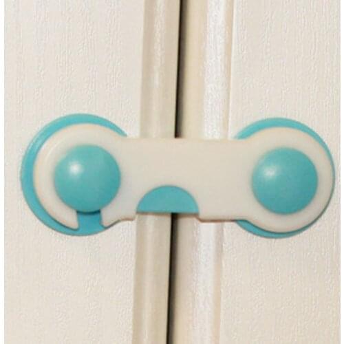 1 PC Children Drawer Cupboard Refrigerator Door Desk Plastic Protection Locking Baby Kids Straps Safety Cabinet Locks