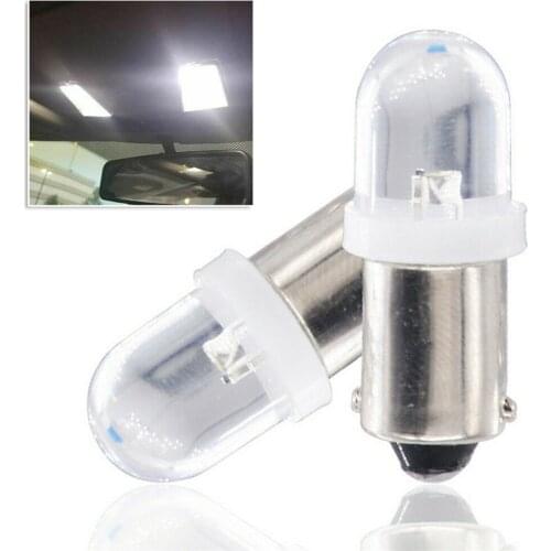 6000K BA9S Panel Dash Light Bulbs Dashboard Lights Door Light Glove Box Light 2-B Miniature Bayonet