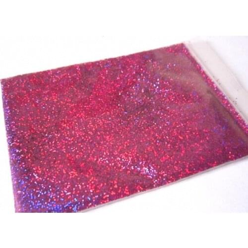 Laser Pink Holographic Glitter For nail polish making with non-toxic eco-friendly M01511-7R