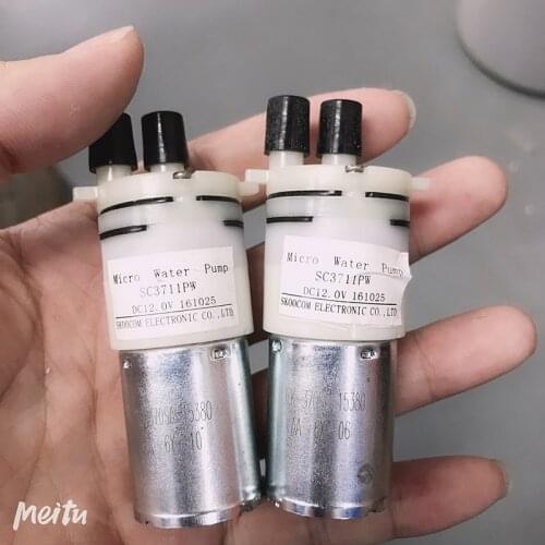 DC12V DSL Diaphragm Self-Priming Water Pump Micro Mini Vacuum Suction Pump Corrosion resistant pump Mute Pump